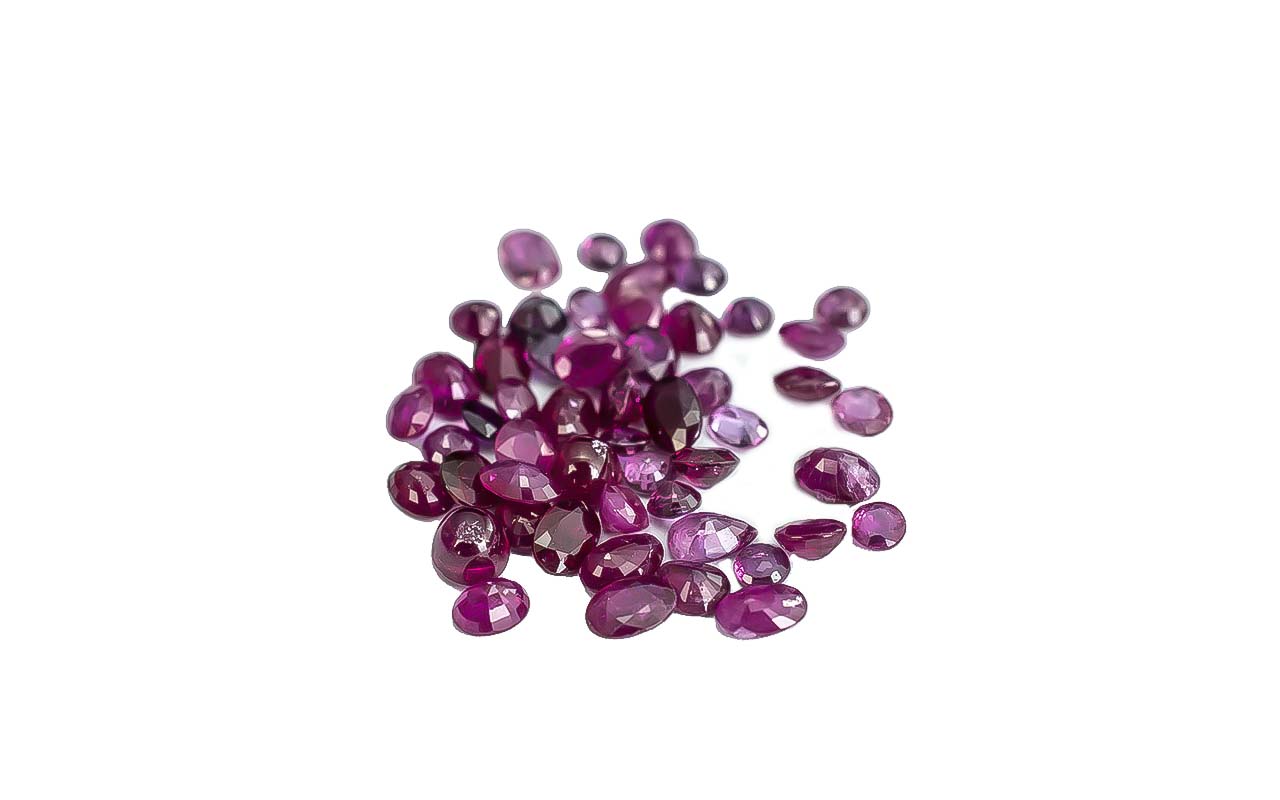 23.4ct Loose Rubies.