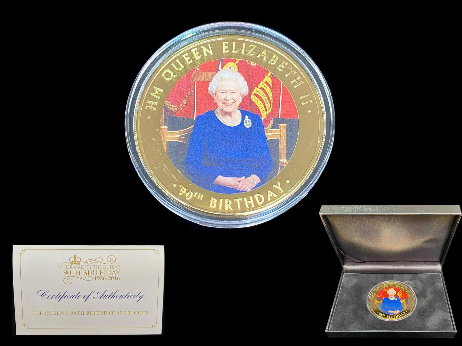 Collection of Royalty Coins. Includes 1/ Westminster Mint 2007 5oz Coin With Diamonds - Image 2 of 2