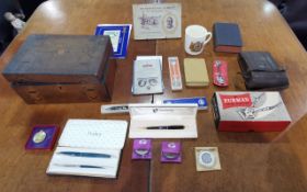 Box of Ephemera, including Silver Jubilee Passbook of King George V,