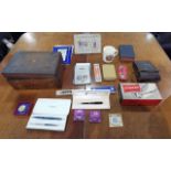 Box of Ephemera, including Silver Jubilee Passbook of King George V,