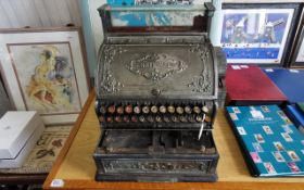 Vintage National Cash Register Till, as found. Traditional style.