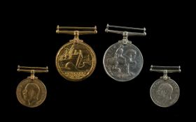 Princess Mary 1914 Christmas tin And British War Medal,