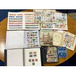 Stamp Interest - A Number of Varied Stamp Albums, with contents from around the world.