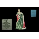 Royal Doulton Figure Queen Anne, from the Queens of the Realm Collection, No. HN 3141.