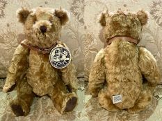 Vintage Mohair 'Big Softies' Teddy Bear 'Boris', with moveable limbs, hump back, approx. 19" tall.