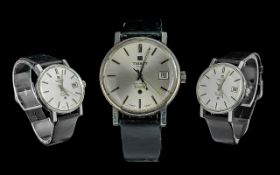 Tissot Seastar Gent's Automatic Stainless Steel Manual Wind Wrist Watch,