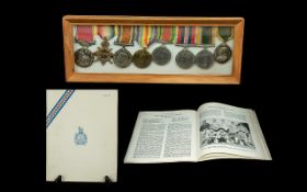 British Empire Medal, WWI and WWII Group of Eight Medals, comprising Empire Medal, 1914/15 Star,