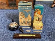 Huntley & Palmers Biscuits Slot Machine Tin In Original Box,