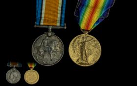 WW1 British War Medal And Victory Medal,