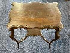 Antique Mahogany Side Table, with lower