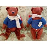 Naomi Laight Collectors Bear, lovely rus