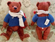 Naomi Laight Collectors Bear, lovely rus