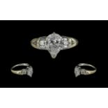 Ladies 18ct White Gold Diamond Set Ring