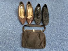 Vintage Shoe Interest - Pair of 1930's b