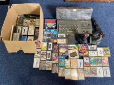 Sinclair ZX Spectrum 2 Console, with approx. 100 games, controllers, accessories, etc.