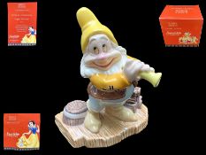 Royal Doulton Disney Showcase Happy - Happy That's Me', No. 14129, in original box with