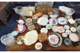 A Large Quantity of Assorted Pottery and Glass.