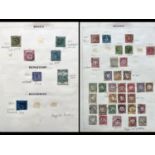 Stamps Interest Germany 1872 - 1940's mint or used in album collection with sets or part sets etc, +