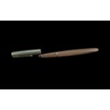 C1950's Parker 51 Aerometric Fountain Pen - In Highly Sought After Cocoa, One of The Most