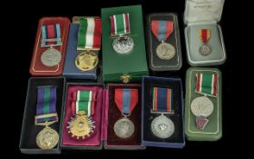 Collection of 10 Medals, to include a Normandy 1944 Imperial Service Medal, Two Women's Voluntary