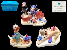 Walt Disney Classic Collection No. 1230095, WDCC Walt Disney classics collection 'Merry Messages'.