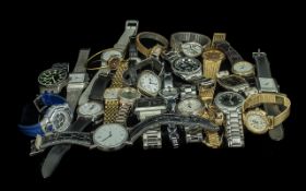 A Collection of Assorted Ladies and Gentlemans' Wrist Watches. To include Royal, Diesel, Swatch, The