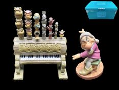 Walt Disney Classics Collection Grumpy with Pipe Organ 'HUMPH' No. 1028552. In original box, unused.