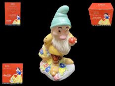 Royal Doulton Disney Showcase Bashful - Aw Shucks, No. 14133, in original box with certificates.