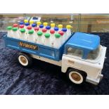 Vintage Triang Milk Truck, Original Vintage Milk float Truck Model By Tri-ang HI-WAY text on the