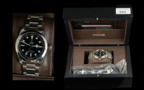 Tudor Genéve Heritage Black Bay 36 Rotor Self-Winding stainless steel gentleman's wristwatch, ref.