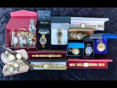 Collection of Watches, comprising Lorus, Reflex, Louis Picard, Citizen, Pelex, Imado, Pulsar,