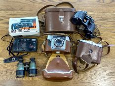 Collection of Vintage Cameras, including