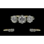 Ladies 18ct Gold and Platinum Attractive