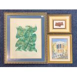 Three Framed Limited Edition Prints by B