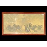 David Shepherd Framed Print, depicting a