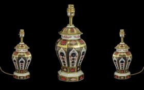 Royal Crown Derby - Old Imari Table Lamp