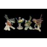 Four Goebel Bird Figures, comprising Blu