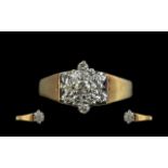 Ladies 18ct Gold Excellent Quality Diamo