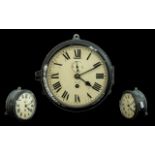 WWII Submarine Clock Interest. A rare ex