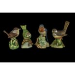 Five Spode Bird Figures, comprising Amer