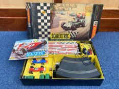 Vintage Triang Scalextric. Boxed Scalextric Set ' 50 ' Comes with Cars, Controllers, Track,