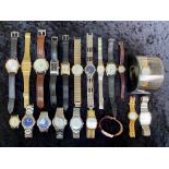 Collection of Ladies & Gents Wrist Watches, including Sekonda, Montine, Citizen, Adec, Fossil,