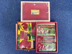 Vintage Meccano Set, No. 9 set, appears complete and in original box.