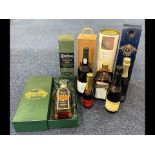 A Good Collection Of Wine & Spirits - To Include Bushmills Black Bush Special Old Irish Whiskey In