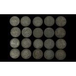 10 Victorian Florin's, Various Dates and Conditions Comprises 1899 x 1, 1900 x 1, 1887 x 3, 1896 x