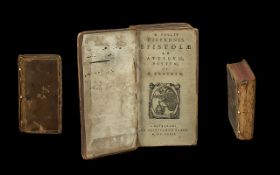 Rare Dutch Epistulae Ad Quintum Fratrem Pocket Size Book. c.1632. In Fare / Used Condition, Which Is