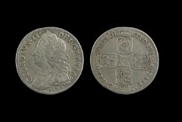 George ll Silver Sixpence, dated 1749, condition fine - VF