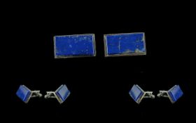 Lapis Cufflinks.