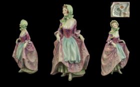 Royal Doulton Early Handpainted Figurine Circa 1930's 'Suzette' - HN1487. Designer L Harradine.