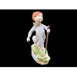 Royal Worcester Figure 'Thursday's Child' 6.5'' high, in good condition.